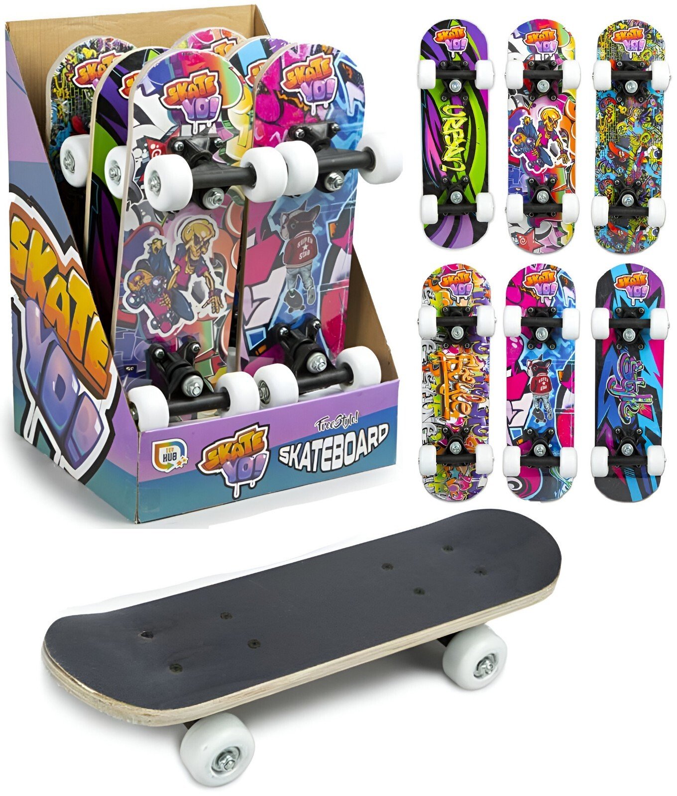 Kids Childrens Junior Mini Satchel Skateboard 17" x 5" Outdoor Beginners Skate