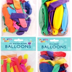 PARTY BALLOONS WATER BOMBS ASSORTED COLOUR KIDS PARTY OUTDOOR FUN CELEBRATION