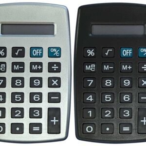 2pc Mini Pocket Calculator Small| 8 Digit Display Office Home School Stationery