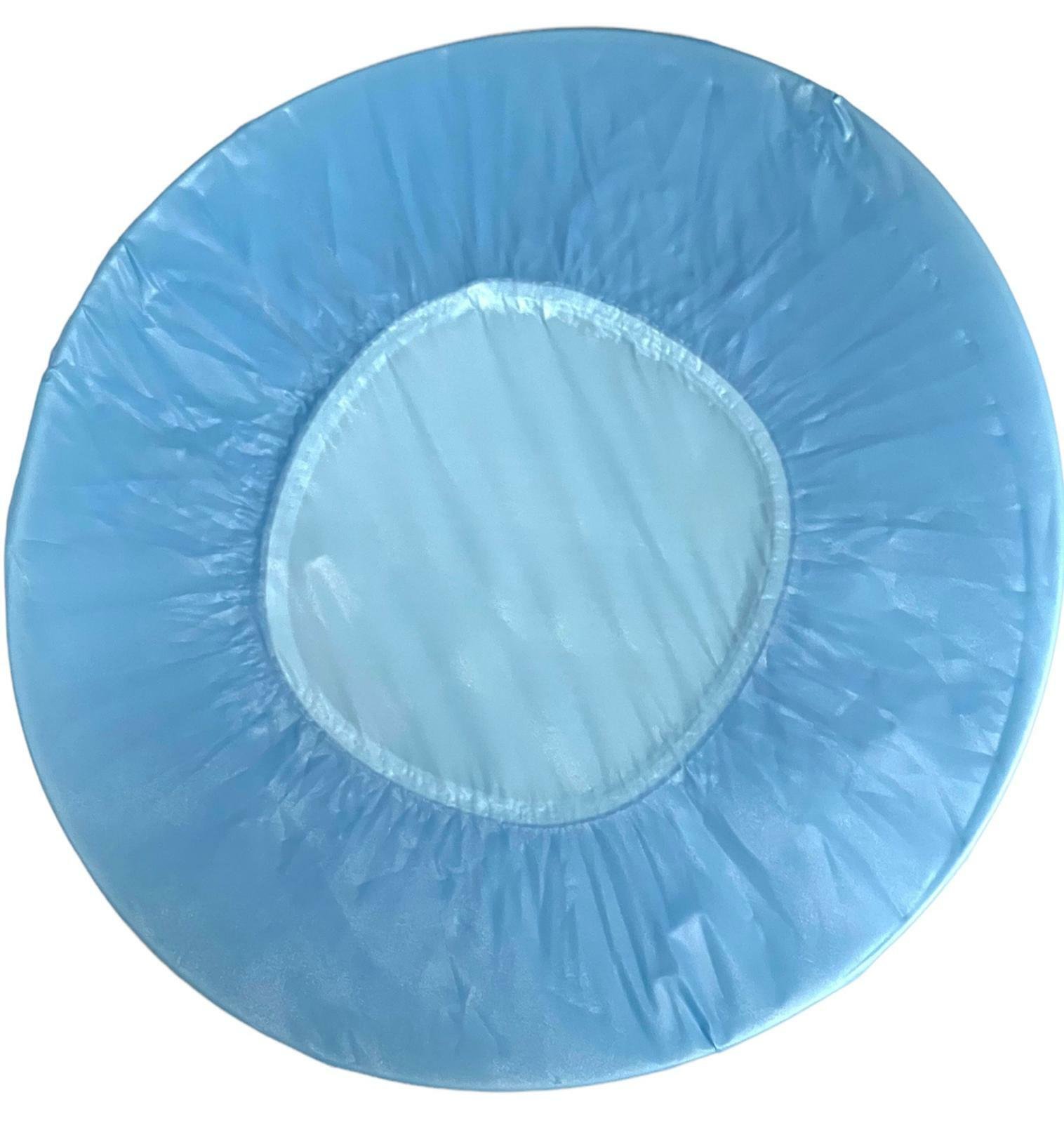 9 x Waterproof Elastic Shower Cap Hat Bath Head Hair Cover Salon Shower Cap