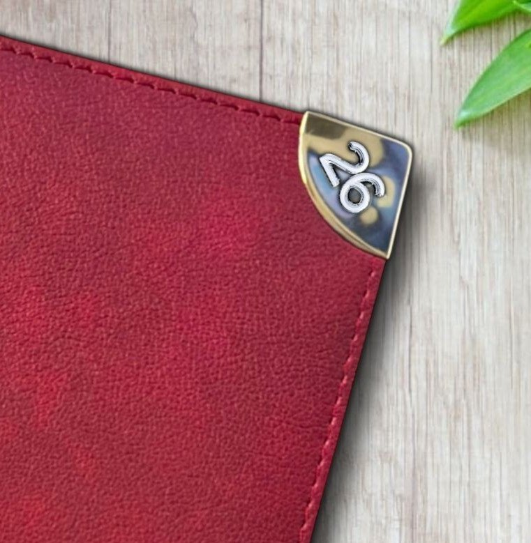2026 DIARY CUTE POCKET SMALL / SLIM LINE SOFT LEATHER WEEK TO VIEW FASHION DIARY