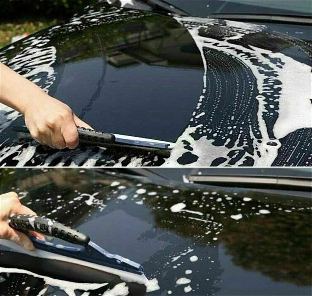 Flexible Silicone WINDOW WIPER Squeegee Wiper Car Water Drying Aid Glass Shower