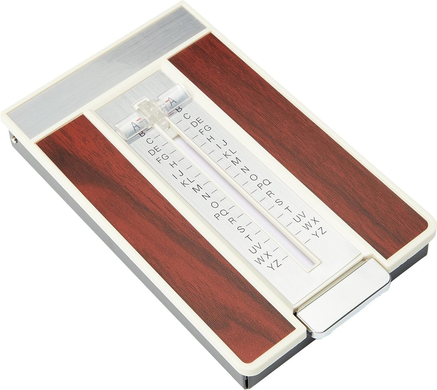 A-Z Slider Flip Open Telephone Address Index Book Retro Store Up To 400 Numbers