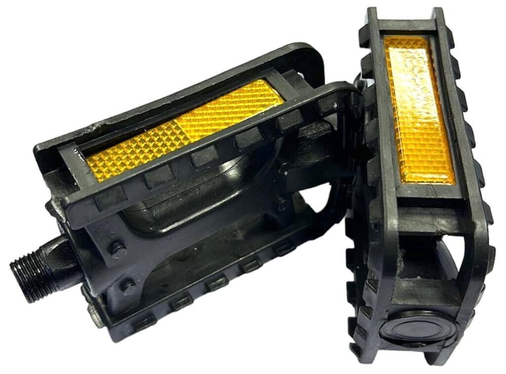 1 Pair Bike Bicycle Pedals 9/16" MTB ATB BMX Mountain Bike Hybrid With Reflector