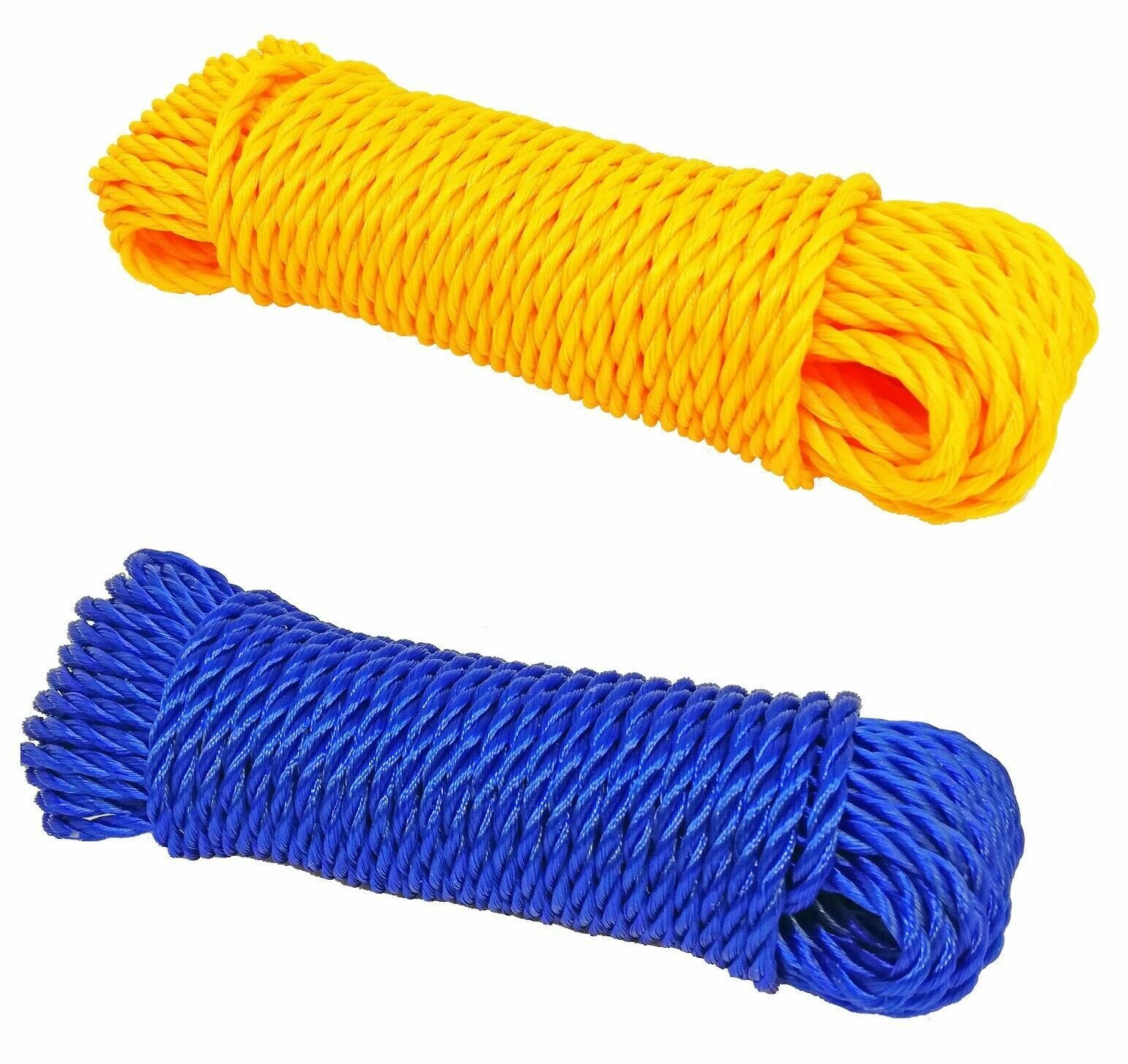 3Pcs 20MT Strong Nylon Rope Washing Clothes Line Bright Colored Garden Camping