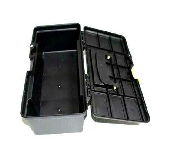 Portable Mini Toolbox Hand Held Carry Storage Lockable Small Tool Box 10"x 5"x5”