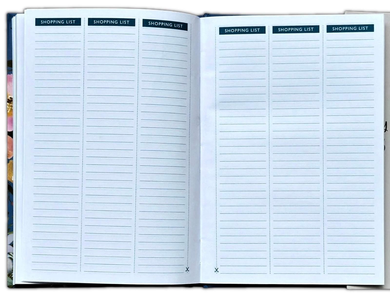 2026 Luxury A5 Week to view Diary Magnetic Index Schedule Organiser Year planner