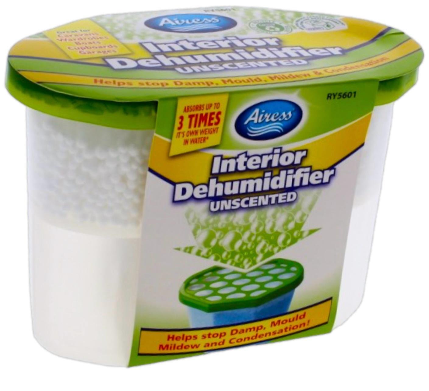 Airess Dehumidifier Interior Damp Trap Mould Moisture Mildew Remover Home 500ml