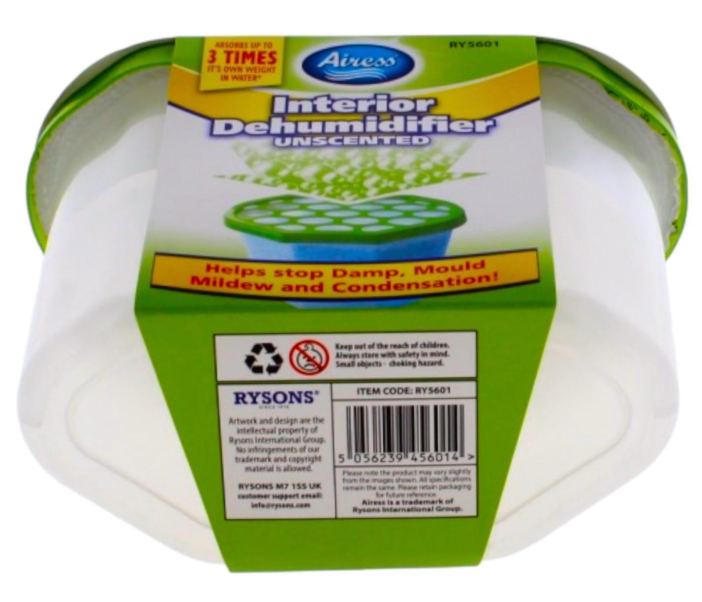 Airess Dehumidifier Interior Damp Trap Mould Moisture Mildew Remover Home 500ml