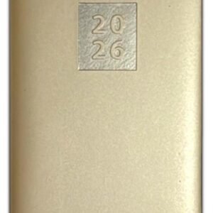 2026 Diary Week to View Slim Diary Cute PU Leatherette Diary Office Home Planner
