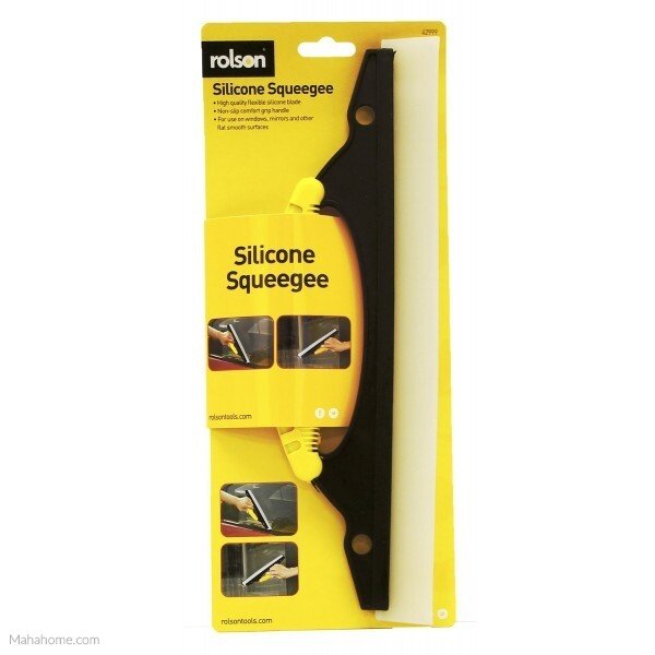 Silicone Home Car Drying Strong Scraper Squeegee Window Glass Cleaner Dry 42999