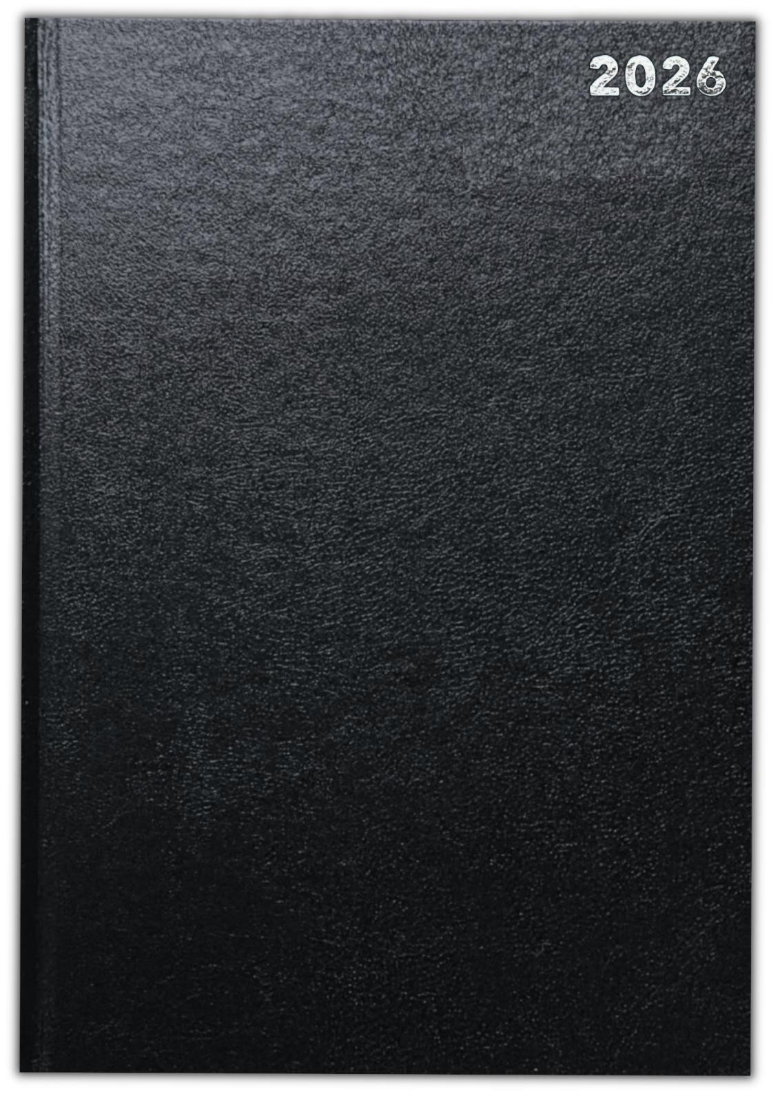 2026 A4 Hardcover 2 Pages Per Day Diary Classic Planner Appointment Office Desk