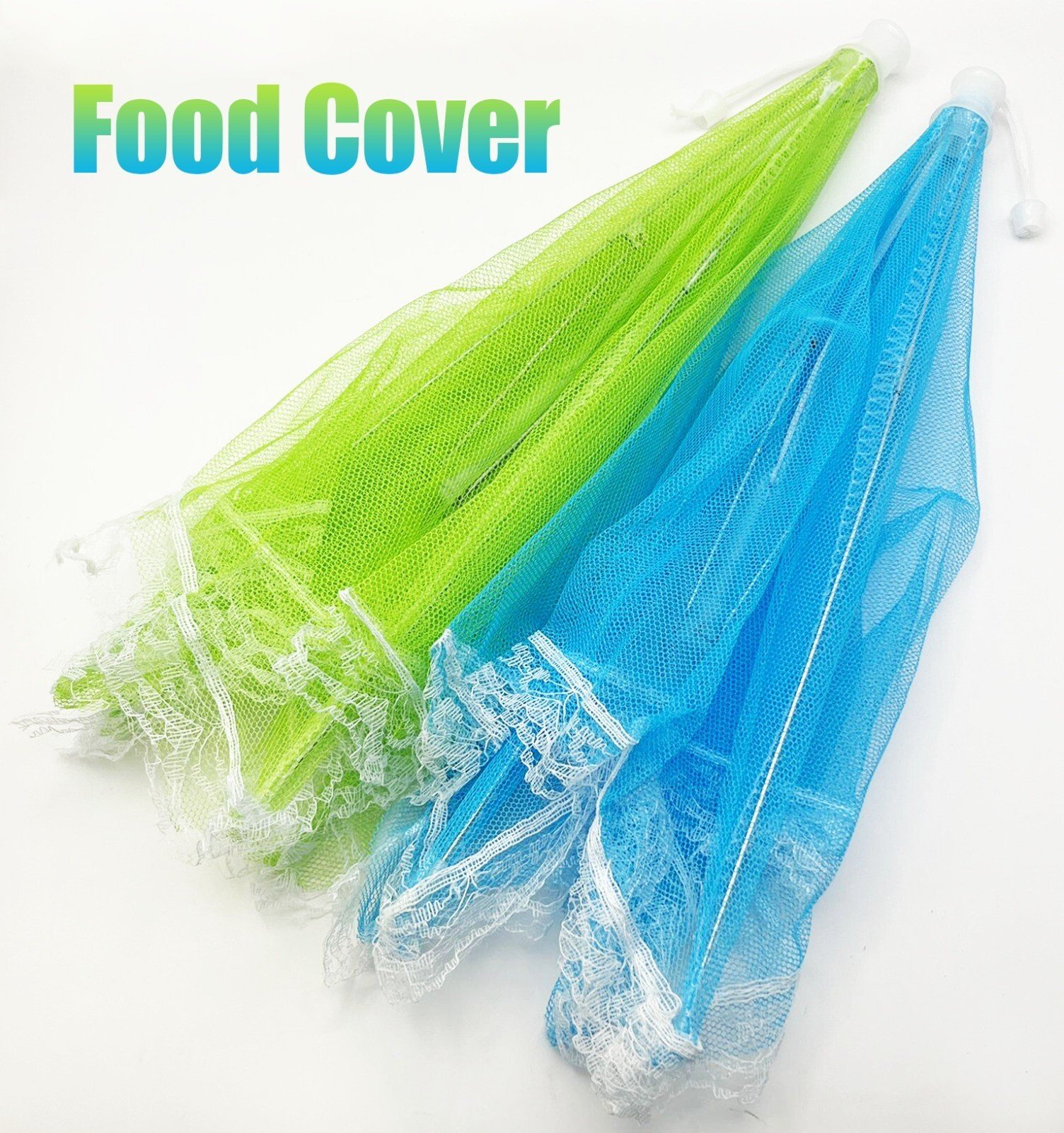 3 x Pop Up Food Cover Mesh Net Dome Umbrella Collapsible Bug Fly Insect BBQ 30cm