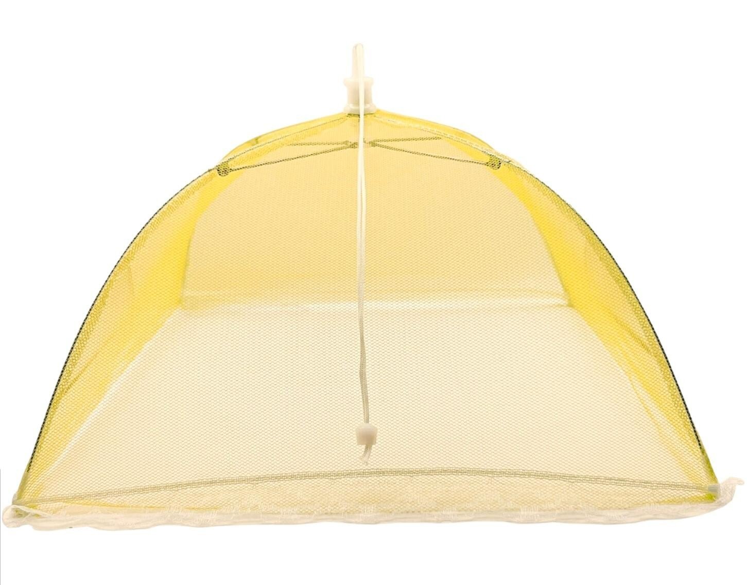 3 x Pop Up Food Cover Mesh Net Dome Umbrella Collapsible Bug Fly Insect BBQ 30cm