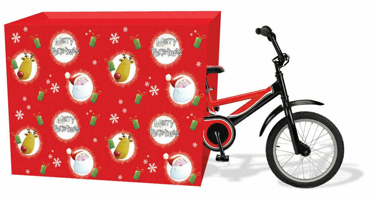 Giant Christmas Santa Sack Bike Stocking Large Red Father Xmas Gift Present Bag