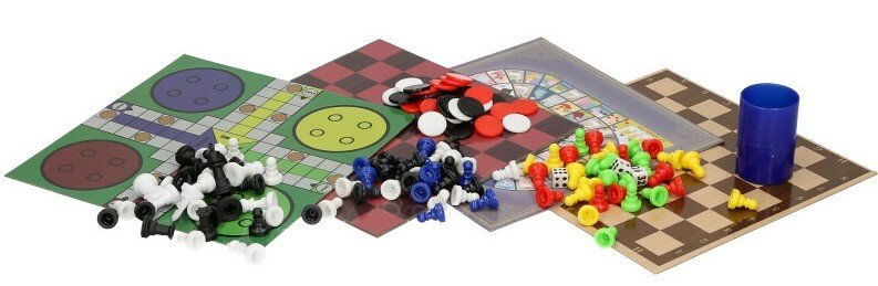 7 in 1 TRADITIONAL CLASSIC MODERN BOARD GAMES Family Christmas Kids Fun Gift