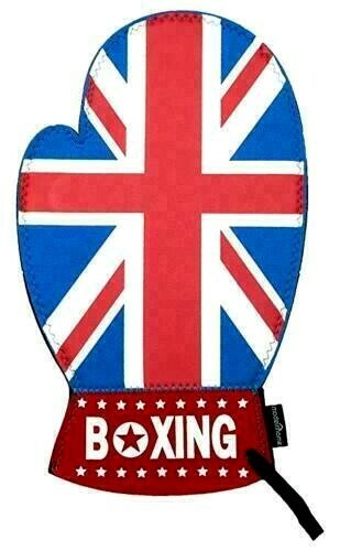 Modernhome Union Jack Kitchen Oven Mitts Boxing Glove Shape Heat Resistant