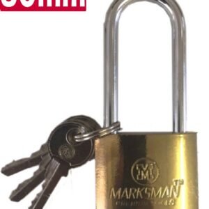 50mm Long Shackle Security Reinforced Padlock gate shed Gym Lock Locker