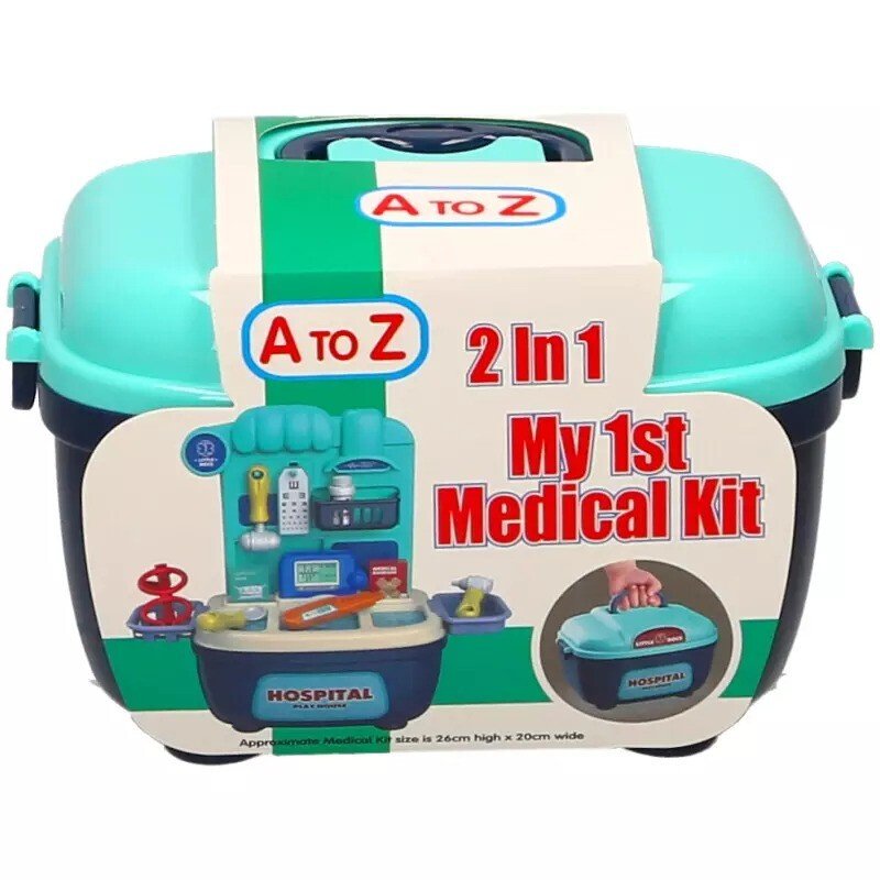 3 PK MY FIRST KITCHEN COOKING MEDICAL SET PRETEND PLAY COOKWARE PLAY LEARN KIDS
