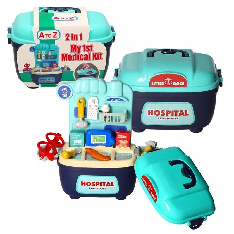 3 PK MY FIRST KITCHEN COOKING MEDICAL SET PRETEND PLAY COOKWARE PLAY LEARN KIDS