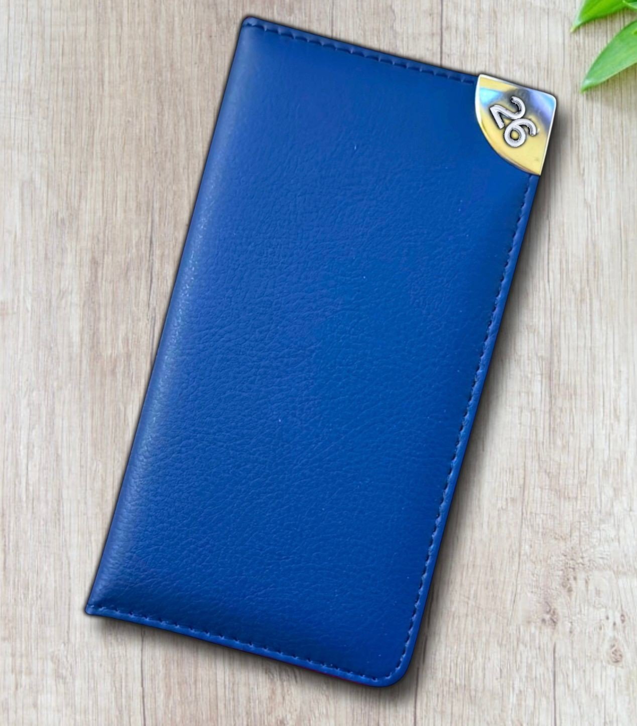 2026 Week To View Diary Soft Leather Feel Slim Size Journal Home Office Planner