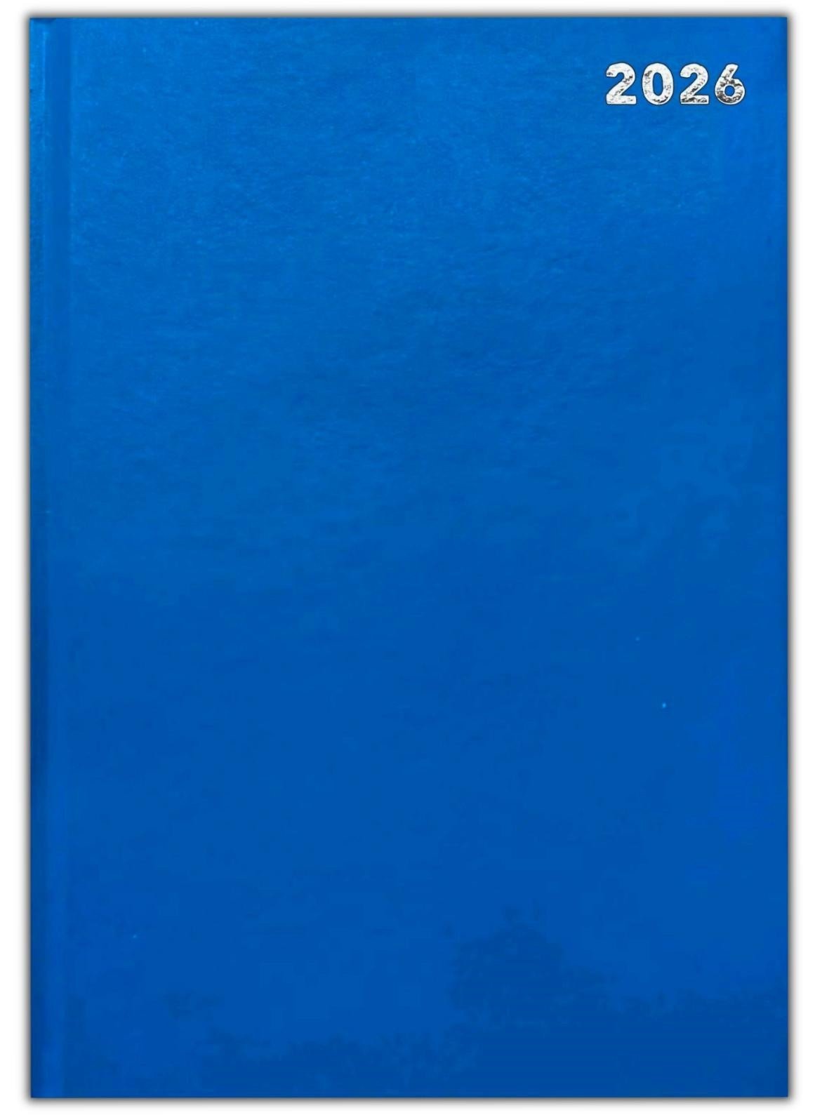 2026 A4 Hardcover 2 Pages Per Day Diary Classic Planner Appointment Office Desk