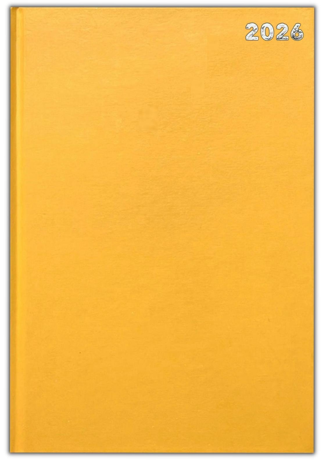 2026 A4 Hardcover 2 Pages Per Day Diary Classic Planner Appointment Office Desk