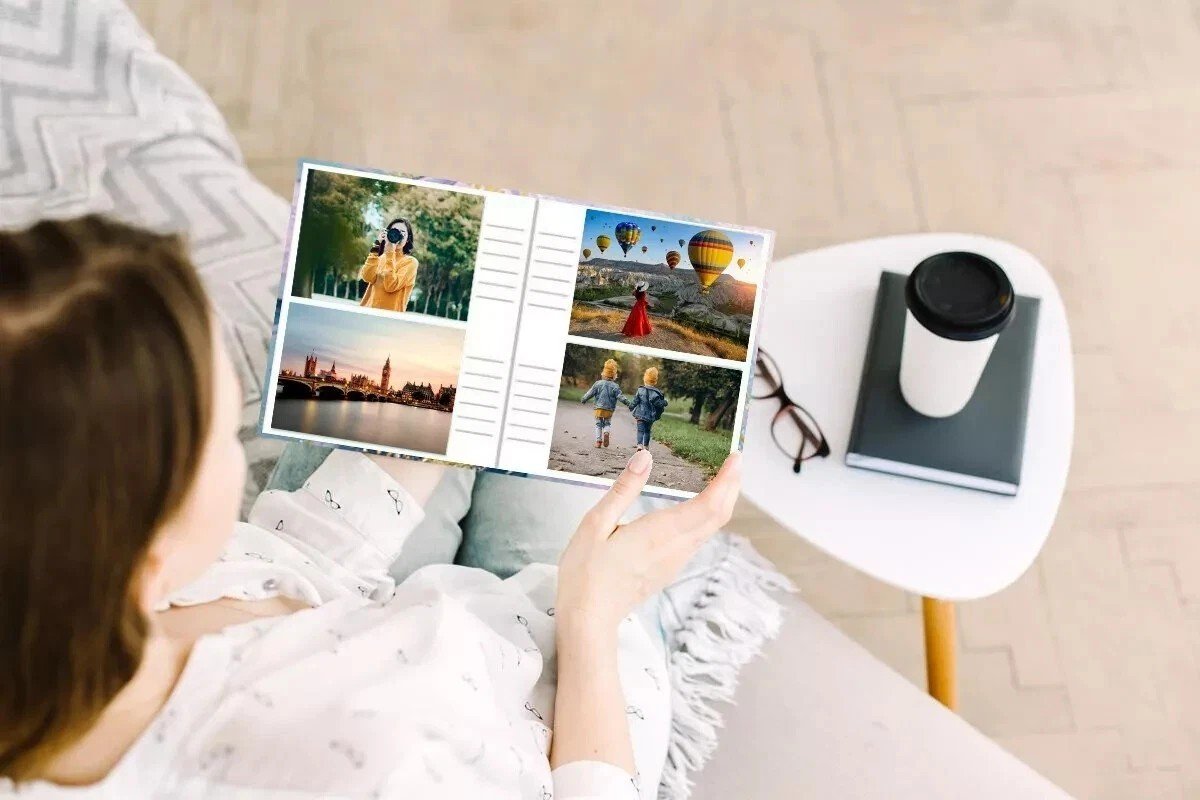 Photo Album Slip In Case Memo Photograph For 200 x 4" x 6'' Family Wedding Photo