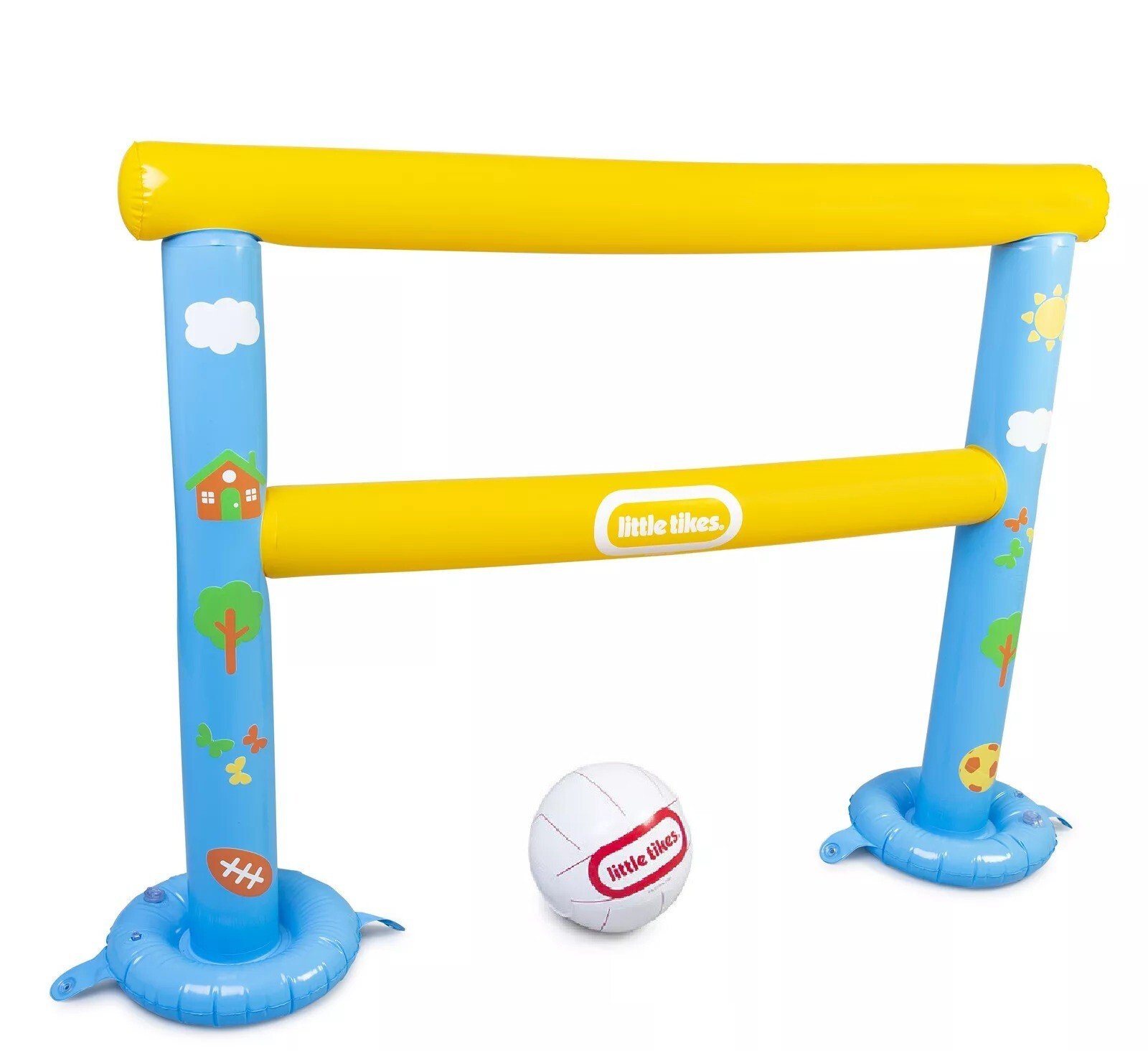 Little Tikes Inflatable Volleyball Set Childrens Outdoor Garden Park Beach Fun