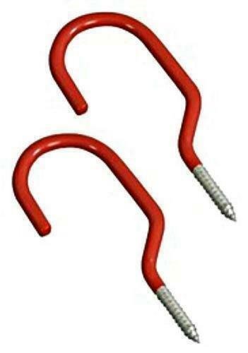 Two Heavy Duty Bicycle Bike Elephant STORAGE Threaded HOOKS Garage, Shed wall