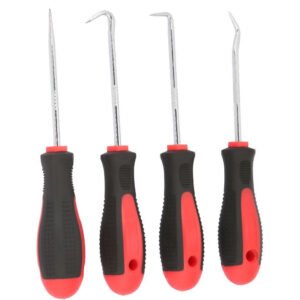 4 Pcs PICK & HOOK Probe Set O Ring Automotive Car Seal Remover DIY Tool UK