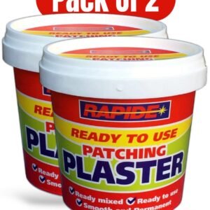 2 PATCHING PLASTER READY MIXED QUICK SMOOTH REPAIRS HOLES CRACKS FILLER TUB 500G
