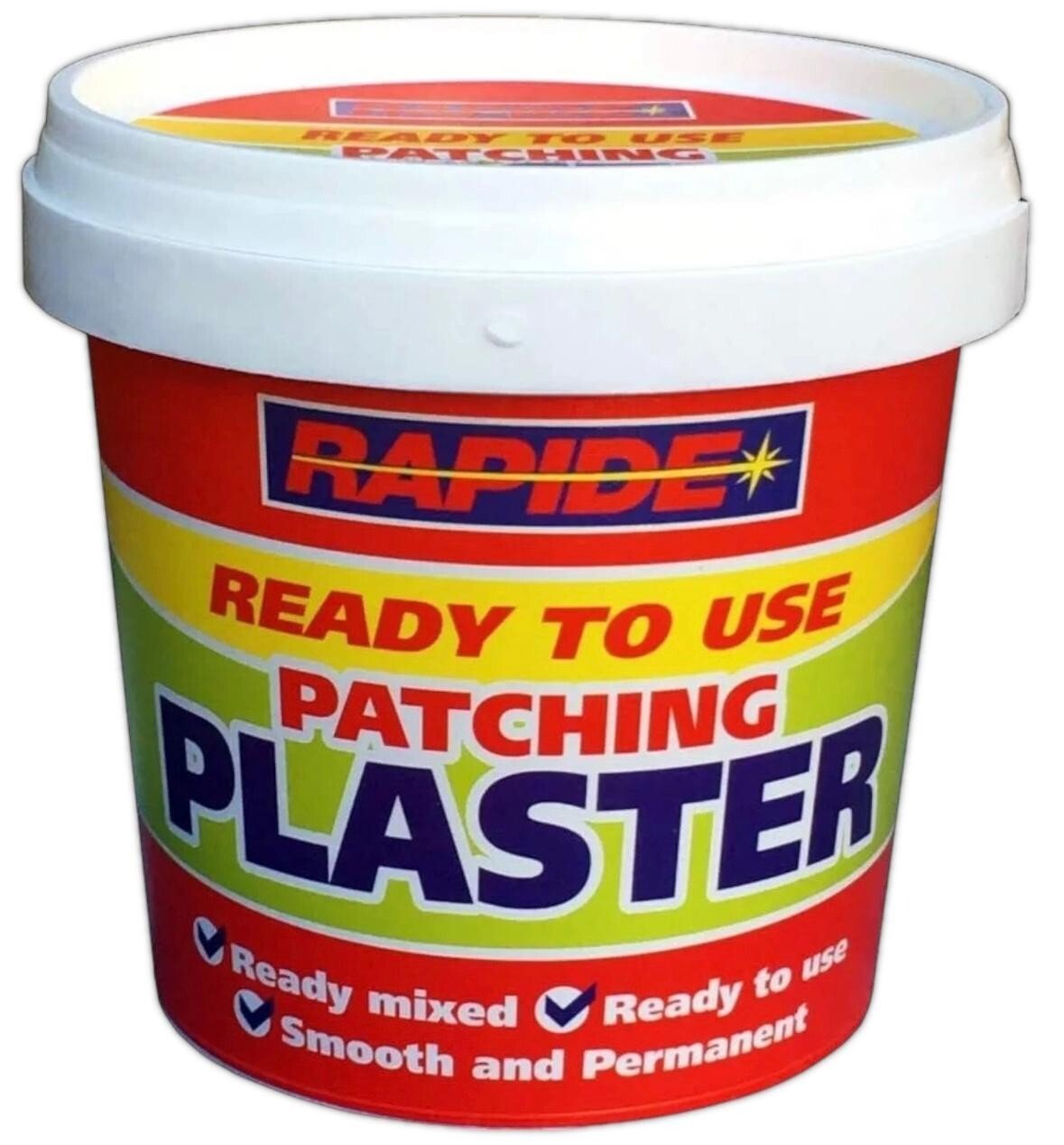 2 PATCHING PLASTER READY MIXED QUICK SMOOTH REPAIRS HOLES CRACKS FILLER TUB 500G