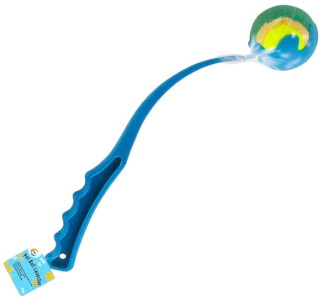 2 PCS BALL THROWER LAUNCHER DOG CHUCKER TENNIS PET TOY GAME WALKING FETCH PLAY