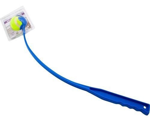 2 PCS BALL THROWER LAUNCHER DOG CHUCKER TENNIS PET TOY GAME WALKING FETCH PLAY