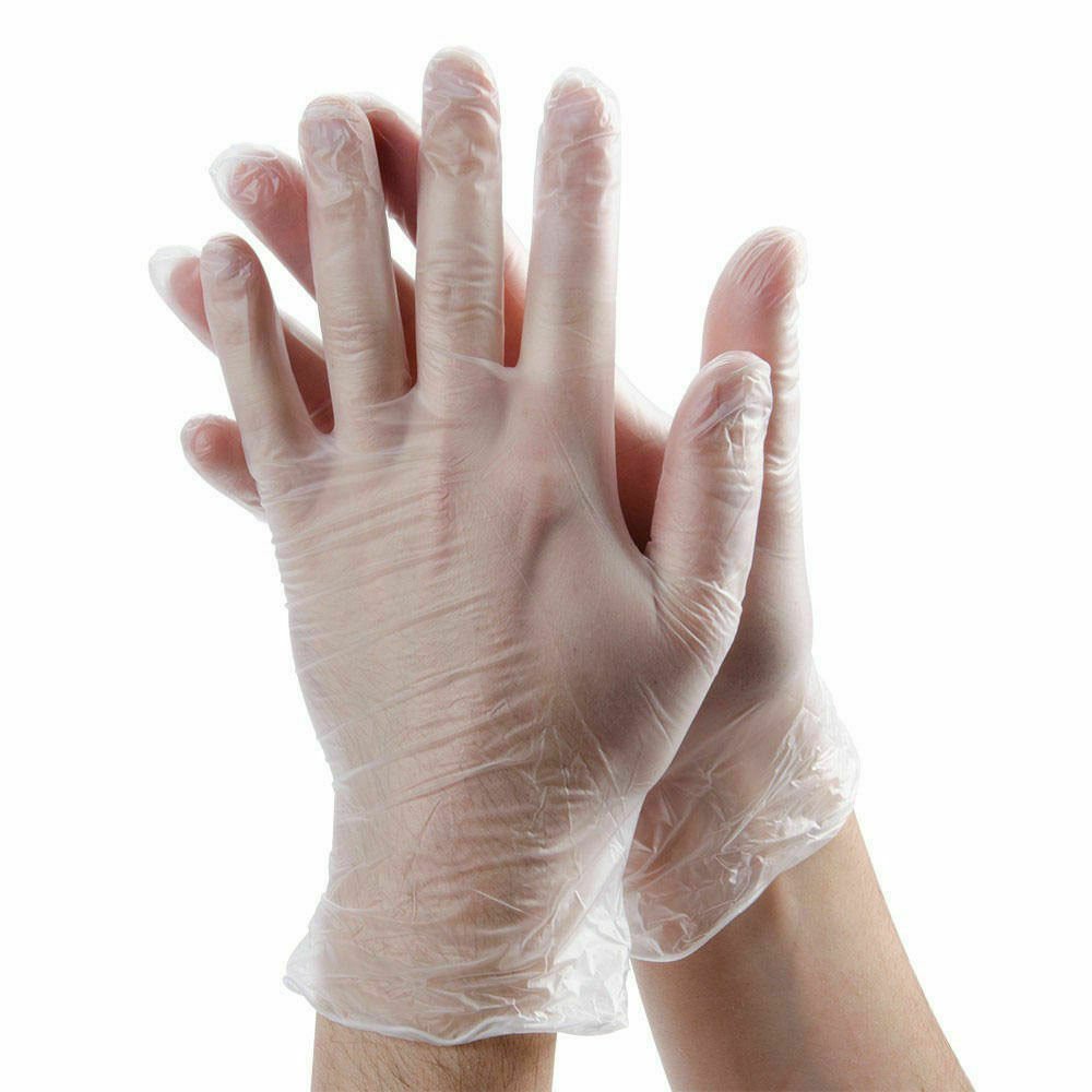 Disposable Vinyl Gloves Powder Free / Latex Free Work Strong Tattoo Food Nitrile