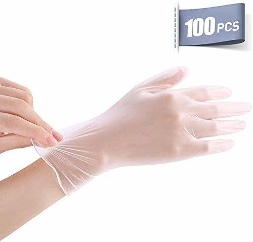 Disposable Vinyl Gloves Powder Free / Latex Free Work Strong Tattoo Food Nitrile