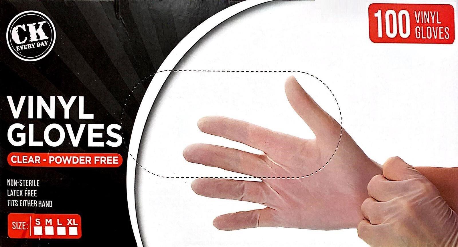 Disposable Vinyl Gloves Powder Free / Latex Free Work Strong Tattoo Food Nitrile