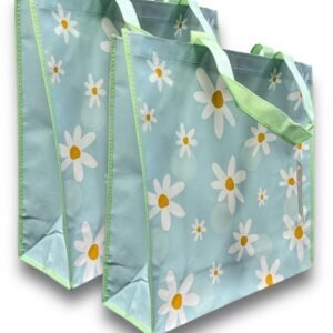 2 x Easter Christmas Gift Bags Tote Bag Non Woven Fabric Gift Party Present Bags