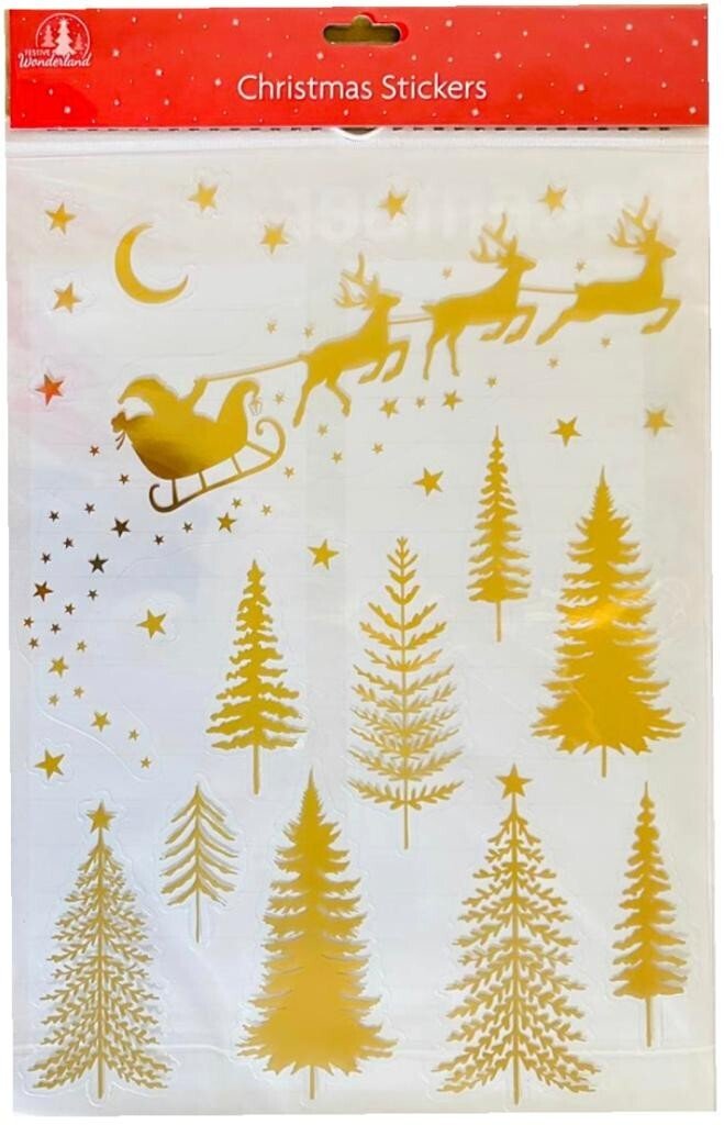 Bundle of 46 LUXURY CHRISTMAS DECORATIONS CARDS HANGING GIFT STOCKINGS GIFT WRAP