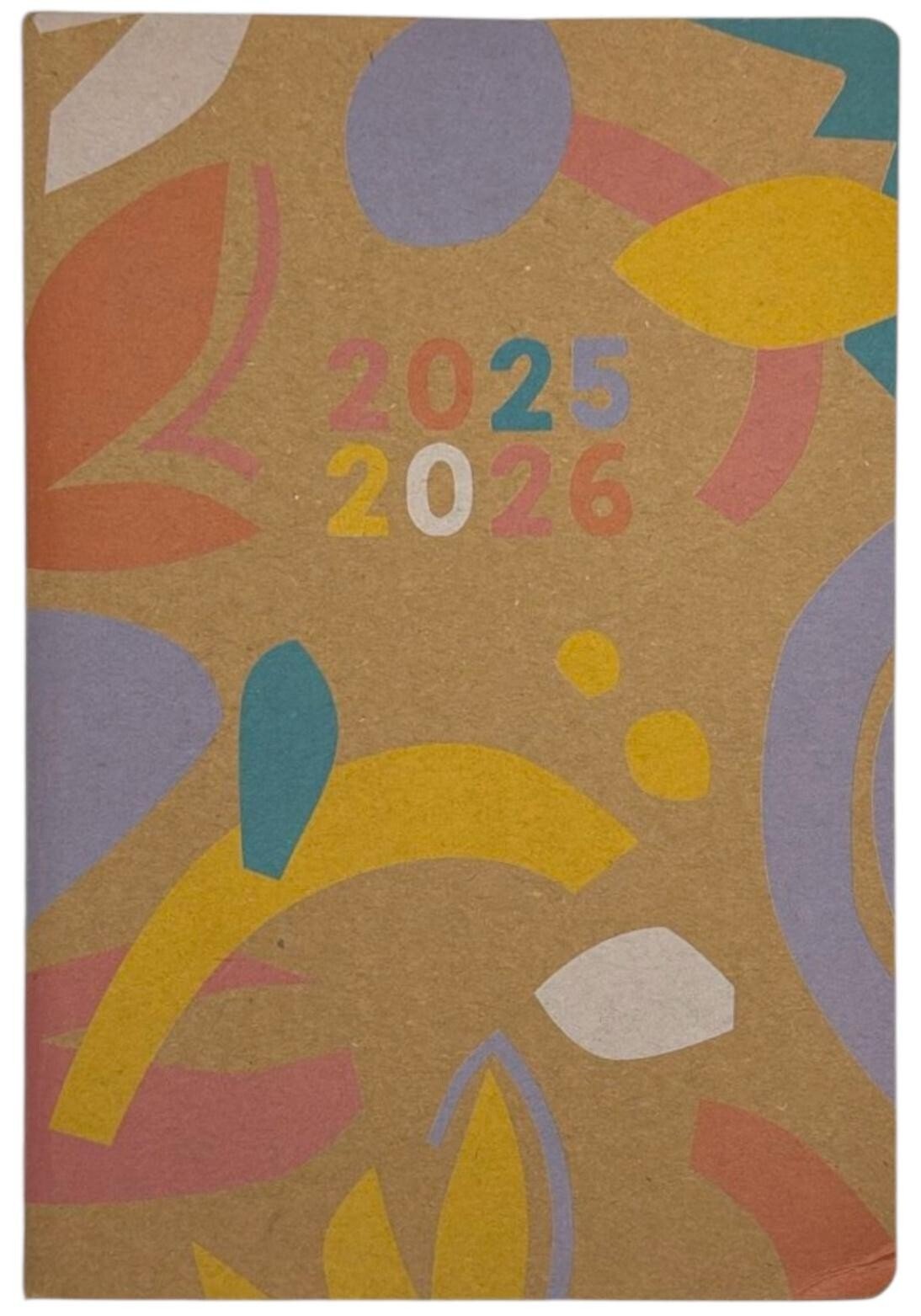 2025-2026 A5 Academic mid year WEEK TO VIEW Cute student teacher diary planner