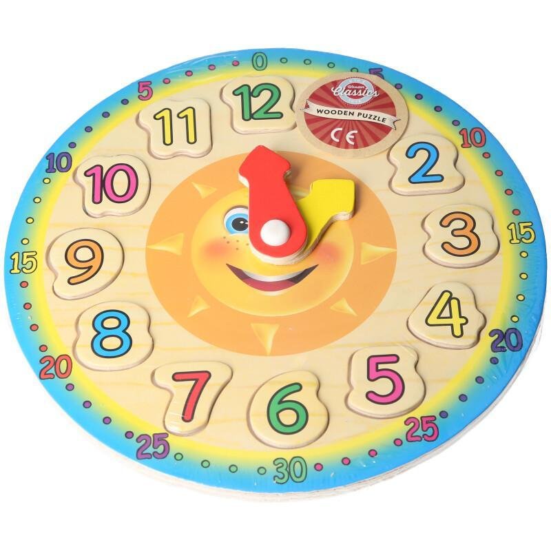 Wooden Puzzle Baby Kids Toddler Jigsaw Alphabet Letters Animal DIY Learning Toys