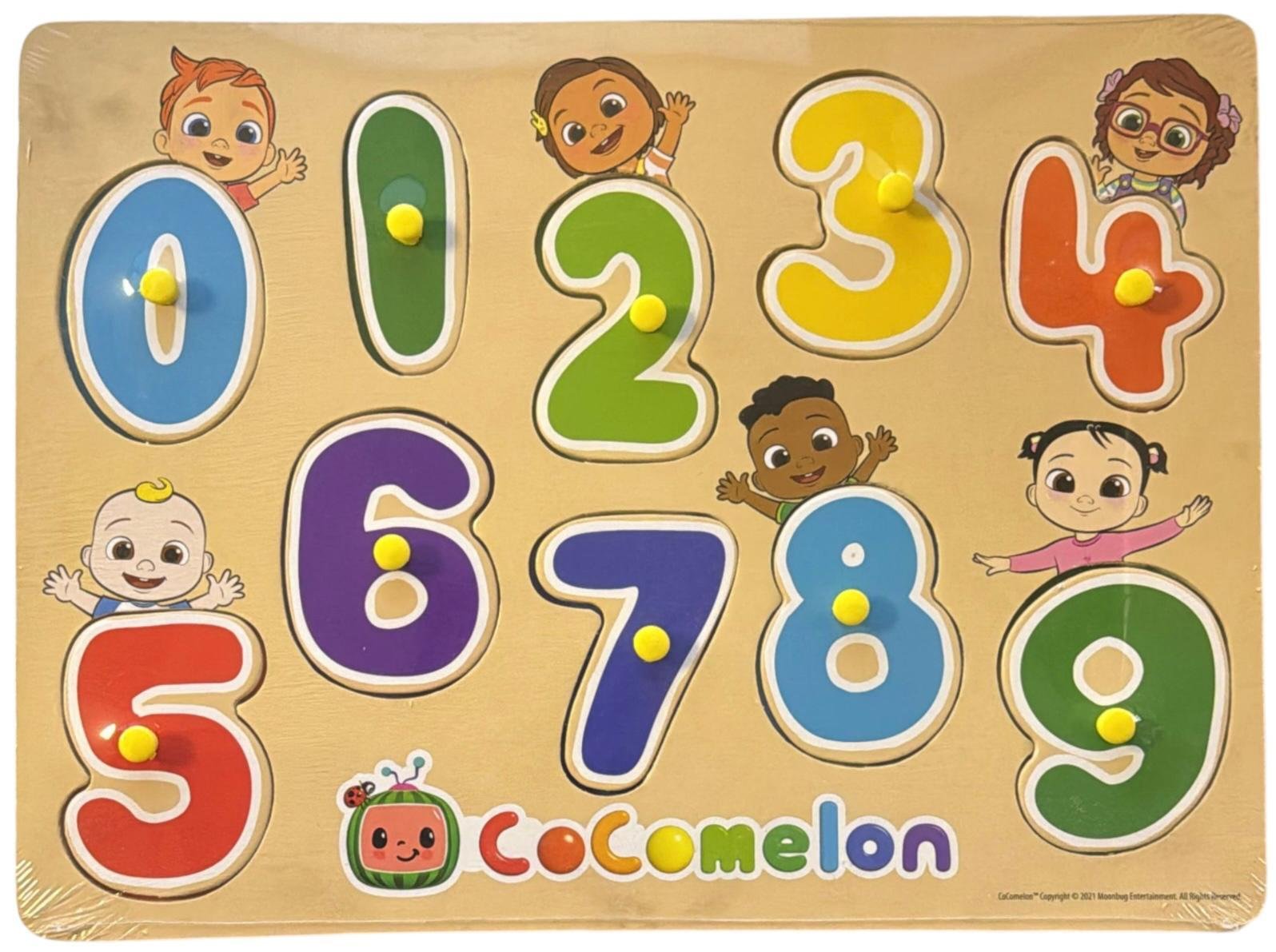 Wooden Puzzle Baby Kids Toddler Jigsaw Alphabet Letters Animal DIY Learning Toys