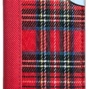 2026 Diary Week To View Soft Fabric Tartan Pocket Size Journal Office Planner