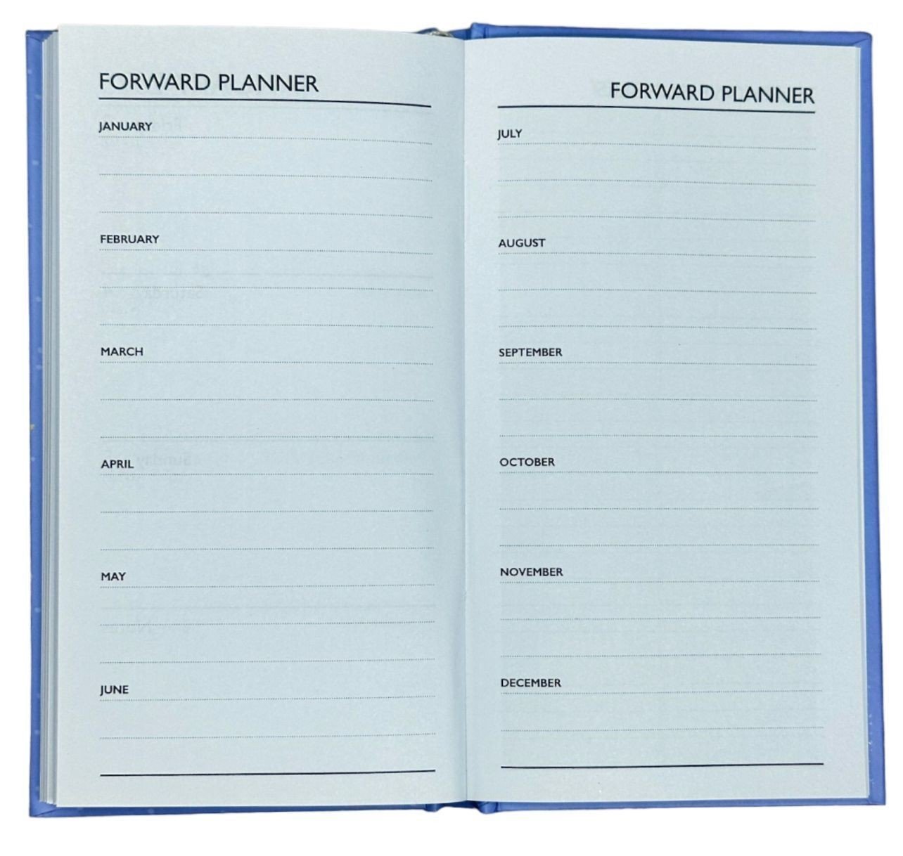 2026 Diary Week To View Soft Fabric Tartan Pocket Size Journal Office Planner