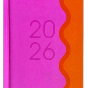 2026 Diary Slim Pocket Week To View Bright Colour Block Year Planner Organiser