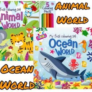 Colouring Book Kids Pencil Color Drawing Activity Children Fun With Pencils