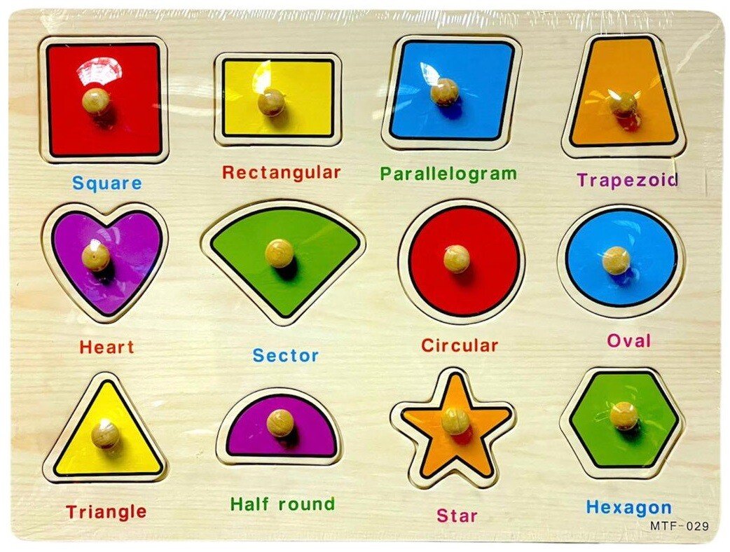 Wooden Puzzle Baby Kids Toddler Jigsaw Alphabet Letters Animal DIY Learning Toys
