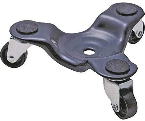3-WHEEL HEAVY DUTY DOLLY 60 KG 60 MM LIFTING CUSHION PADS HANDLING CASTOR MOVING