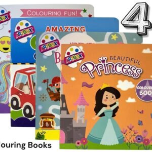 4 Pck My First Colouring Book – Boys Girls Fun Kids Activity Early Learning Book